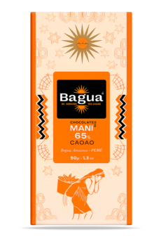 Chocolate con Maní 65% Cacao